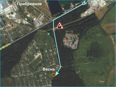 Участок рядом с пос. Прибрежным 5,9 соток. Торг.