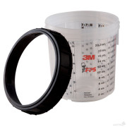 3M™ PPS™ Mixing Cup and Collar, 16001 и 10 вкладышей в комплекте 3M™ PPS™ Kit, 16000, Standard size.